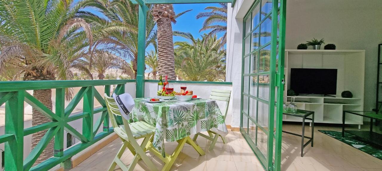 Ferienwohnung Palm Garden - Costa Calma - Pool - Glasfaserinternet Dış mekan fotoğraf