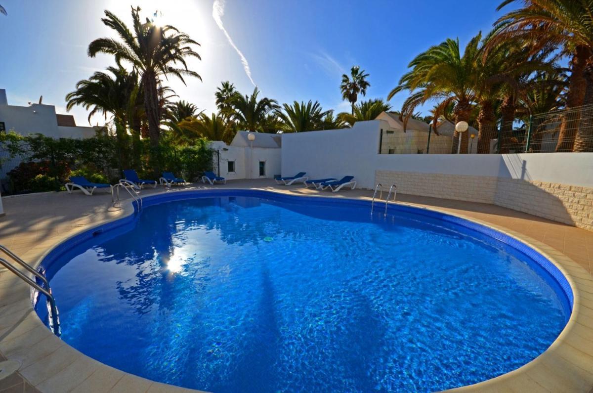 Ferienwohnung Palm Garden - Costa Calma - Pool - Glasfaserinternet Dış mekan fotoğraf